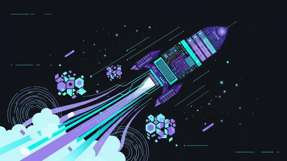 Web hosting comparison illustration